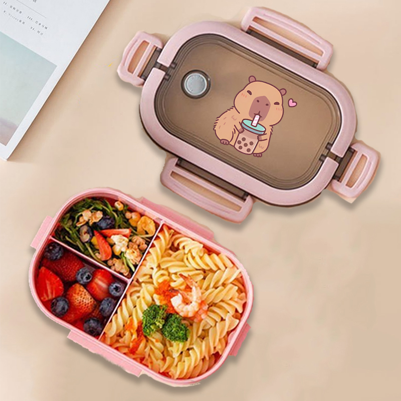 Capybara Bento Lunch Box Anime - đánh giá và giá Food Storage In Room