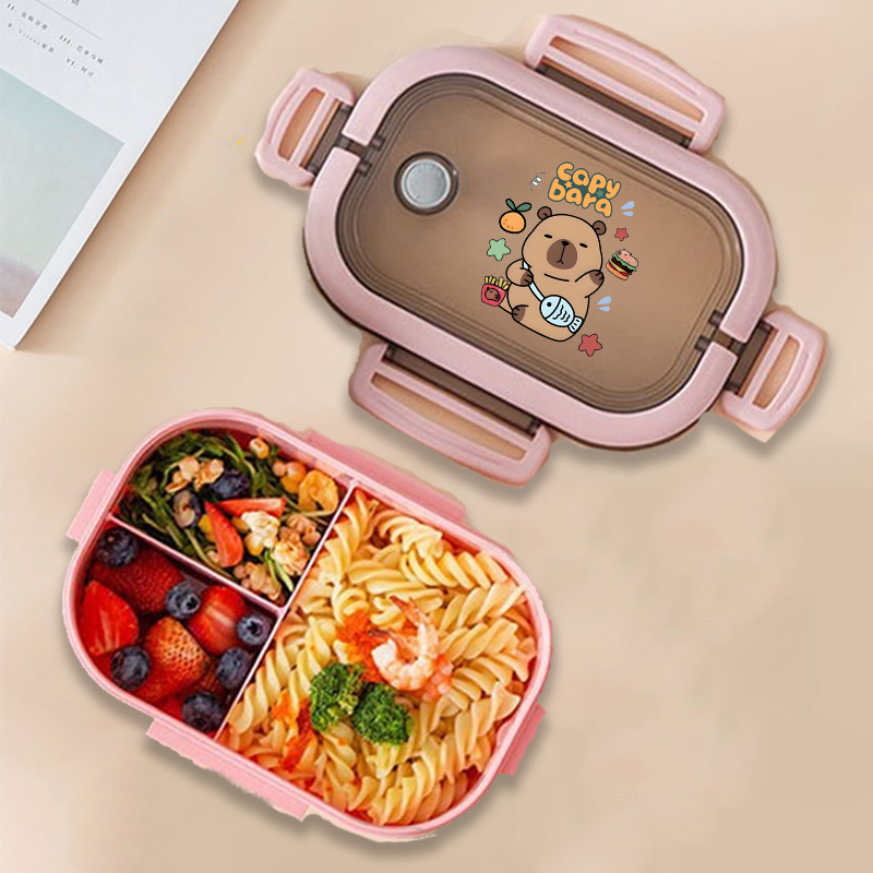 Capybara Bento Lunch Box Anime - đánh giá và giá Food Storage In Room