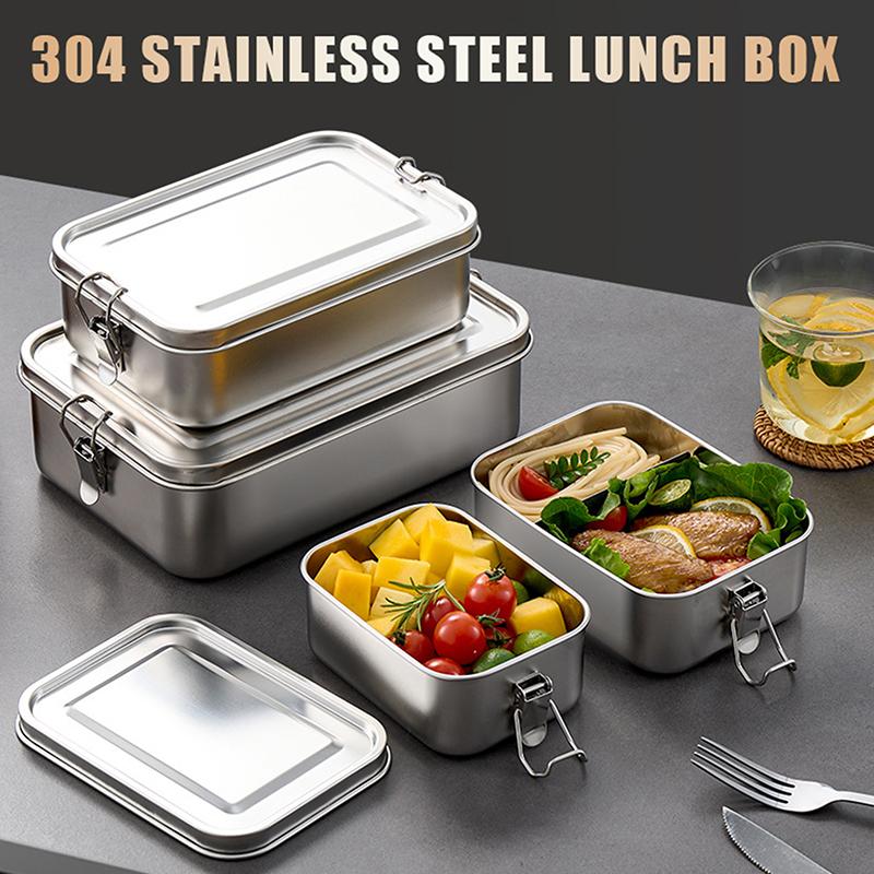 304 Stainless Steel Lunch Cont - đánh giá và giá Food Storage Lock Box