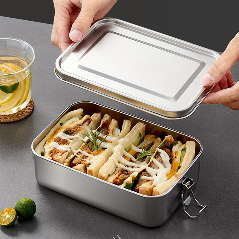 304 Stainless Steel Lunch Cont - đánh giá và giá Food Storage Lock Box