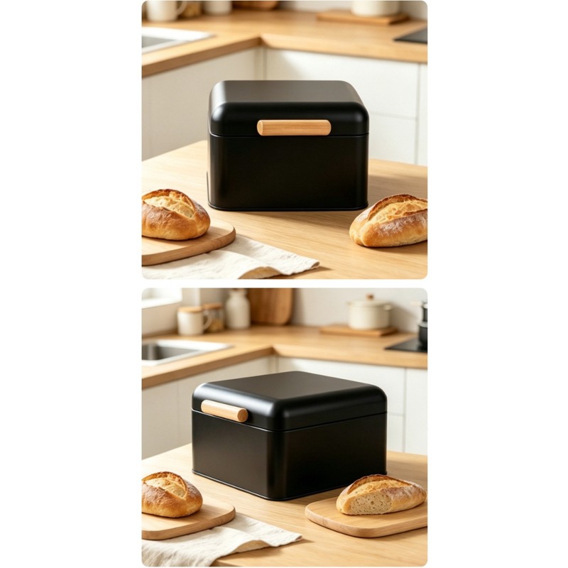 [B17B!】 High-Value Storage Box - đánh giá và giá Bread Box Bamboo