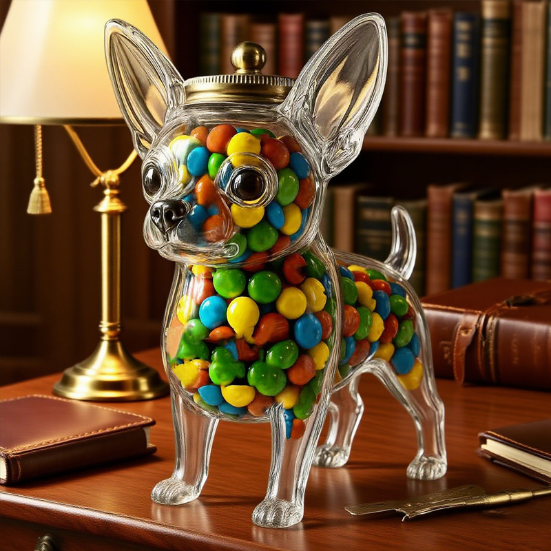 Chihuahua Shaped Container Fre - đánh giá và giá Food Storage Glass Set