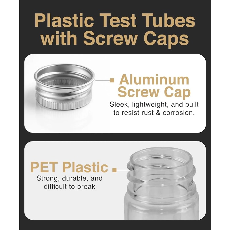 10pcs Plastic Test Tubes with  - đánh giá và giá Food Storage Youtube