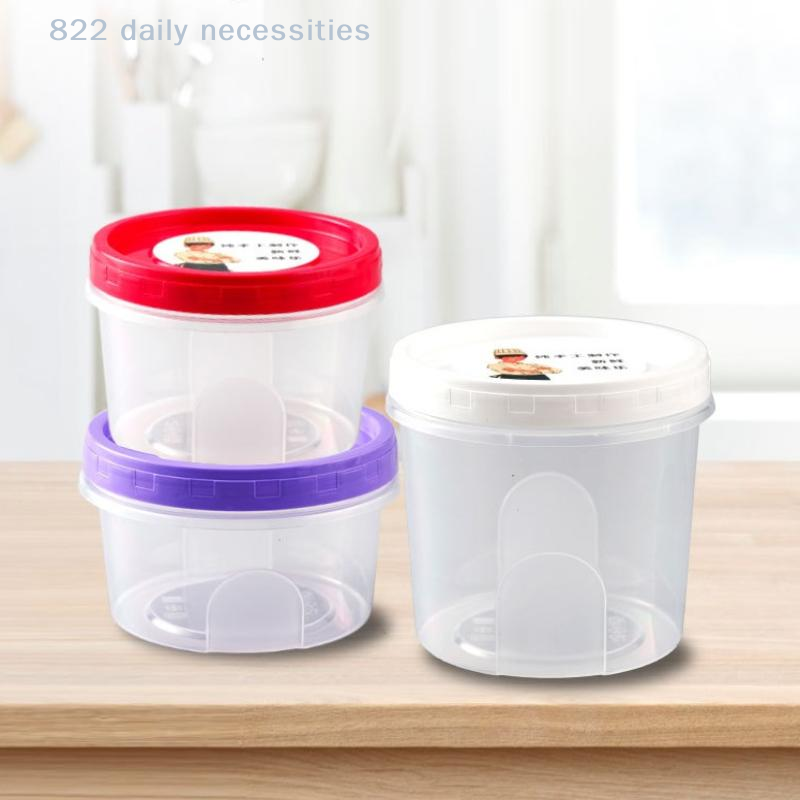 convenient4 Pcs Refrigerator S - đánh giá và giá Food Storage Glass Round
