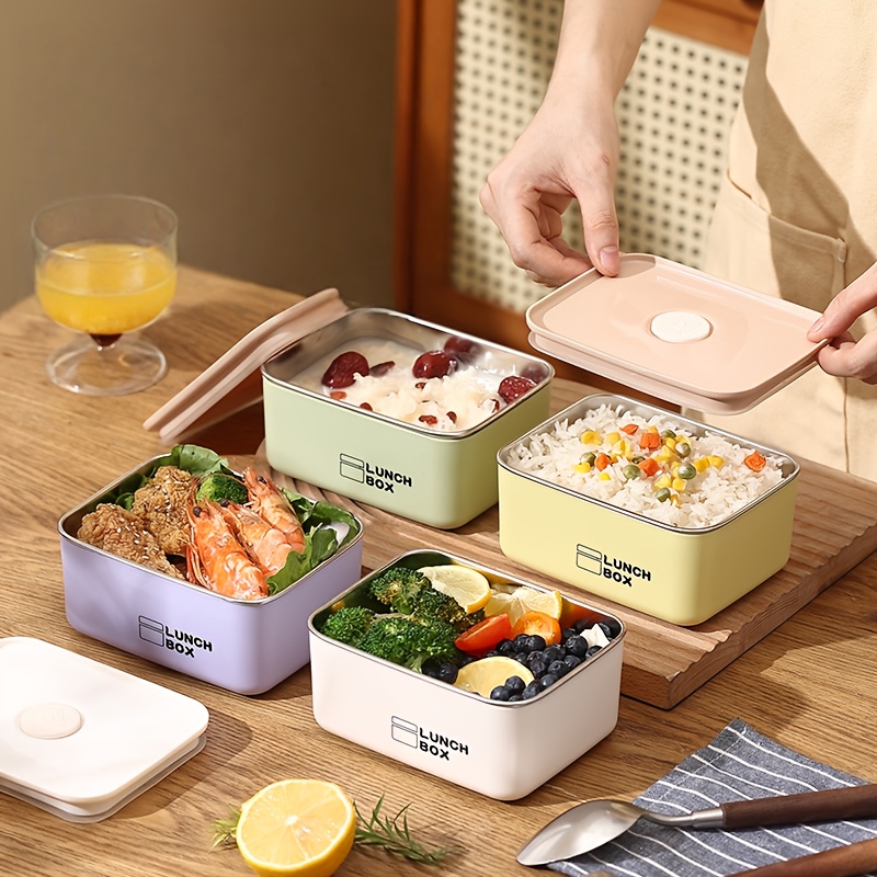 Stainless Steel Leak-Proof Foo - đánh giá và giá Food Storage Stainless Steel