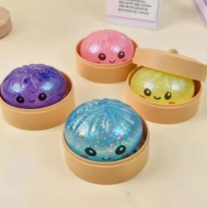Simulation Dumpling Squishy Re - đánh giá và giá Bread Box Bamboo