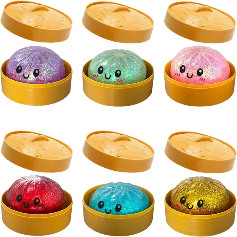 Simulation Dumpling Squishy Re - đánh giá và giá Bread Box Bamboo