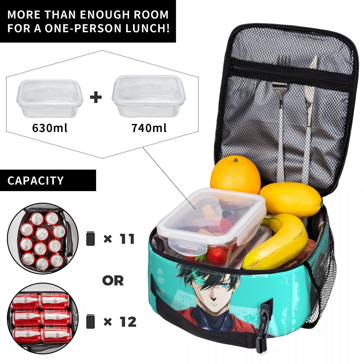 Anime Blue Locks Product Insul - đánh giá và giá Food Storage Lock Box