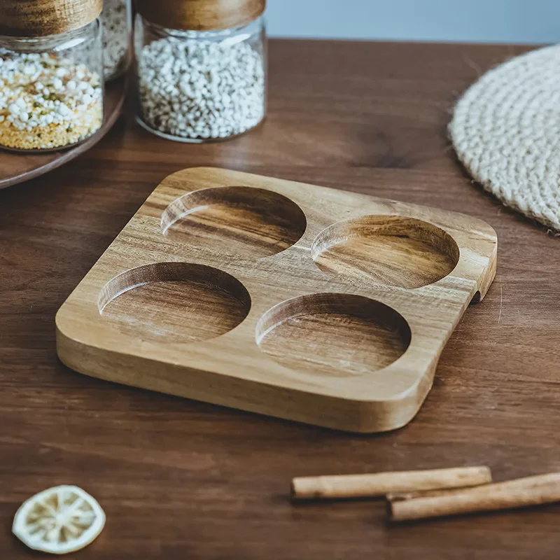 Wood Lid Orgnizer Glass Airtig - đánh giá và giá Food Storage Glass Set