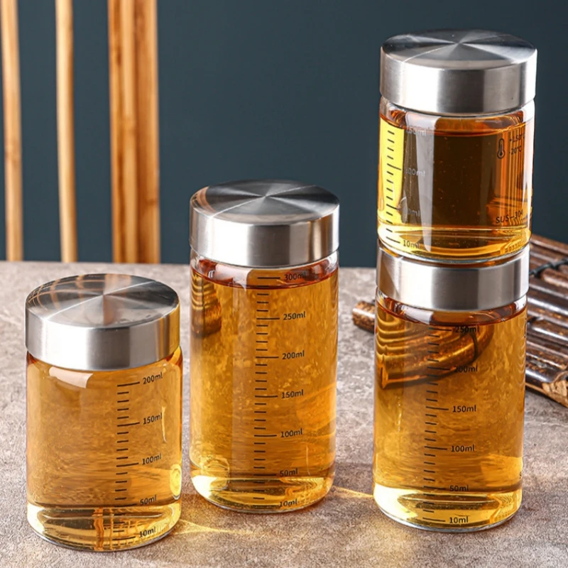 2Pcs 100-500ml Glass Storage C - đánh giá và giá Food Storage Glass Set