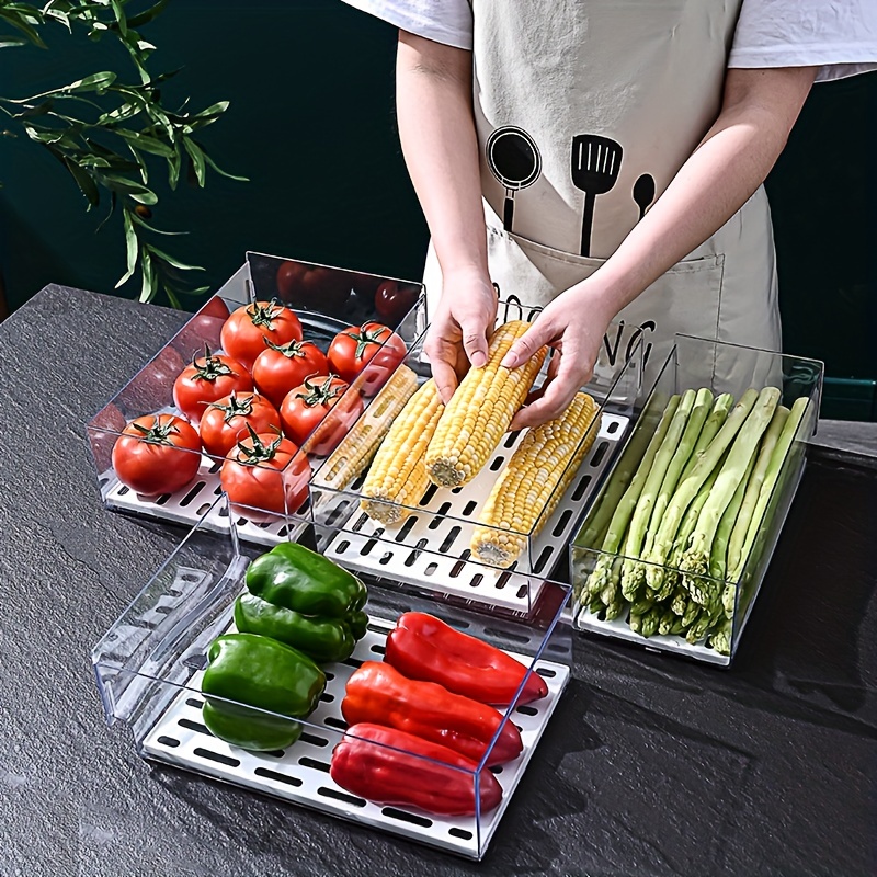 1pcKitchen refrigerator storag - đánh giá và giá Food Storage Drawers