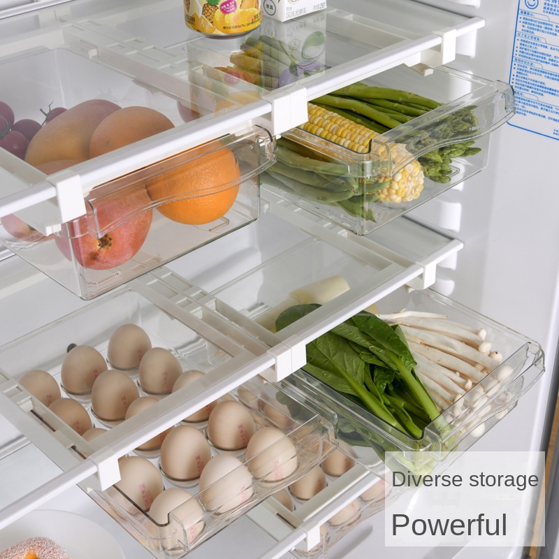 Refrigerator egg storage box,  - đánh giá và giá Food Storage Drawers