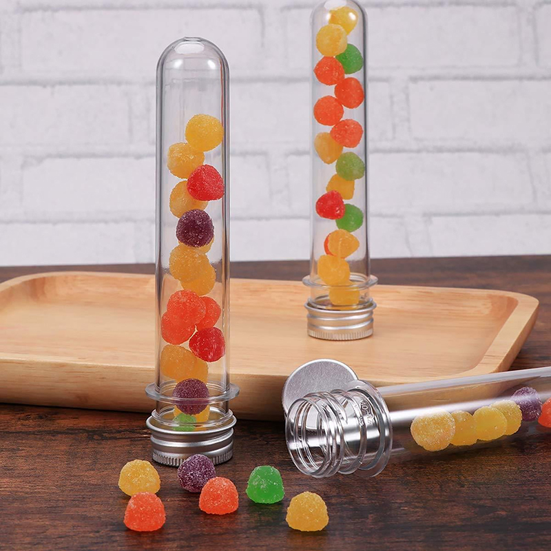 1/5Pcs Plastic Lab Test Tubes  - đánh giá và giá Food Storage Youtube