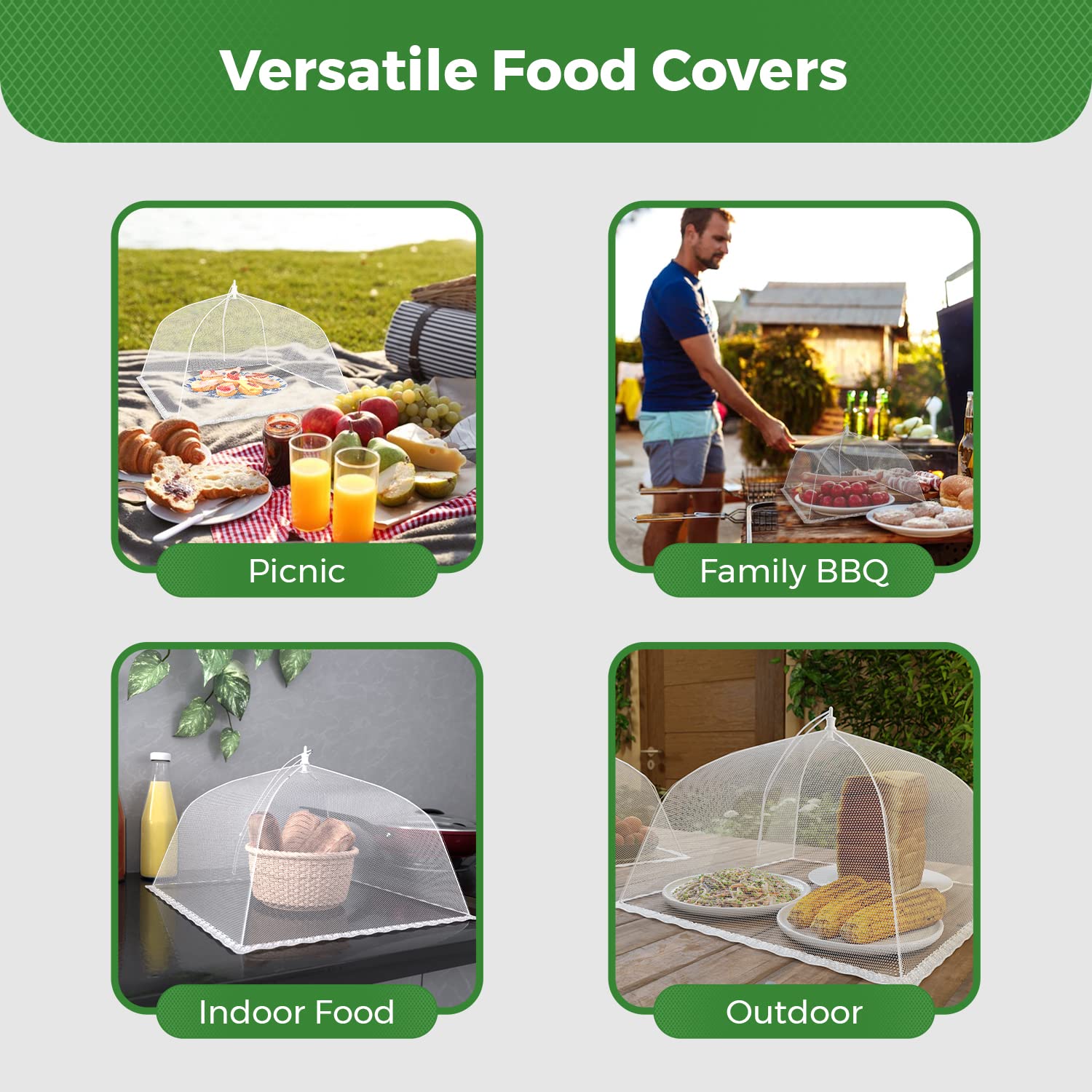 Foldable Food Mesh Cover Fly A - đánh giá và giá Food Storage Long Term