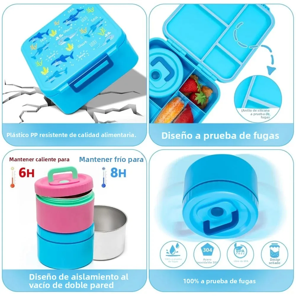 Kids 1700ml Bento Lunch Box Se - đánh giá và giá Food Storage Tupperware
