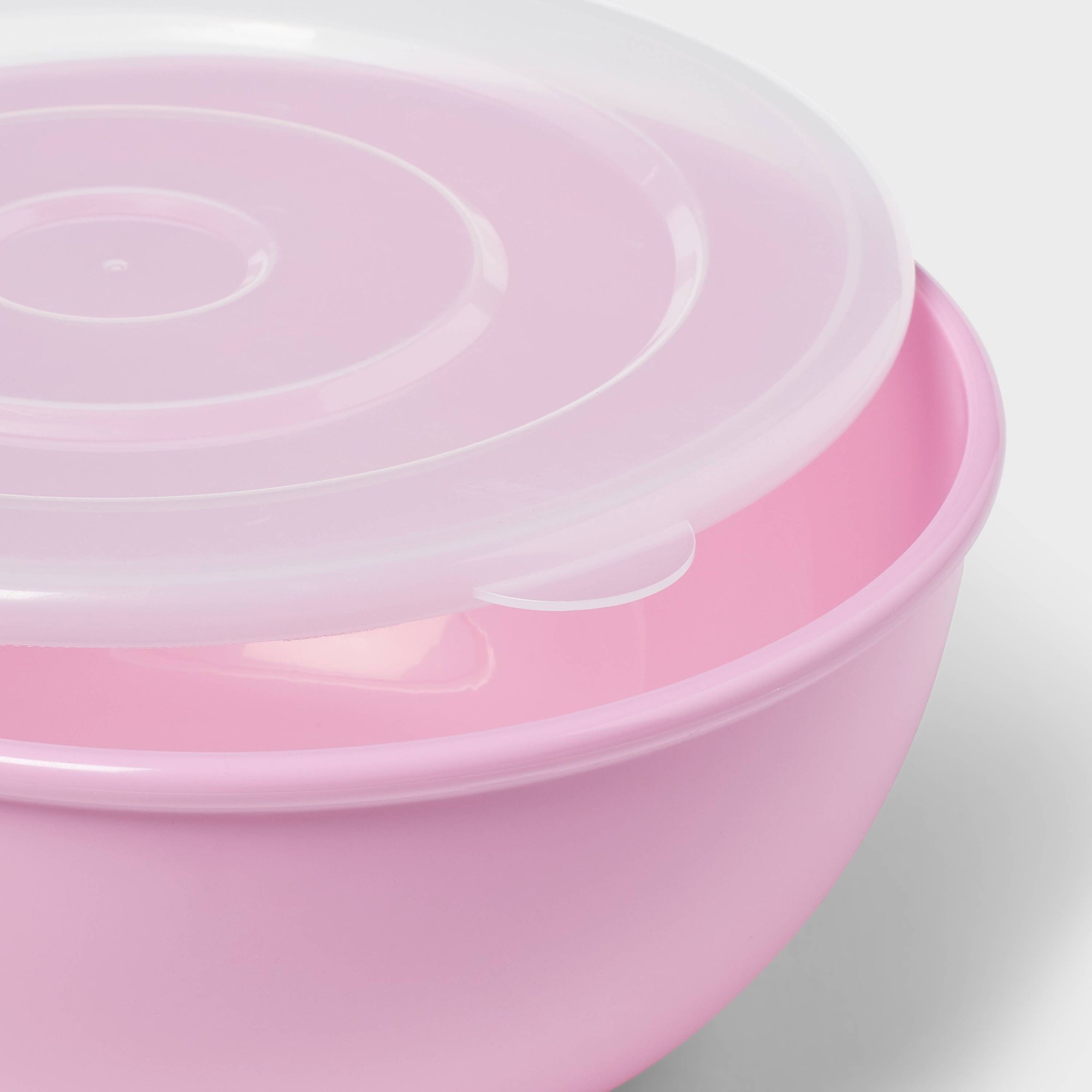 Pink Bowl With Matching Lid, D - đánh giá và giá Food Storage Bowls