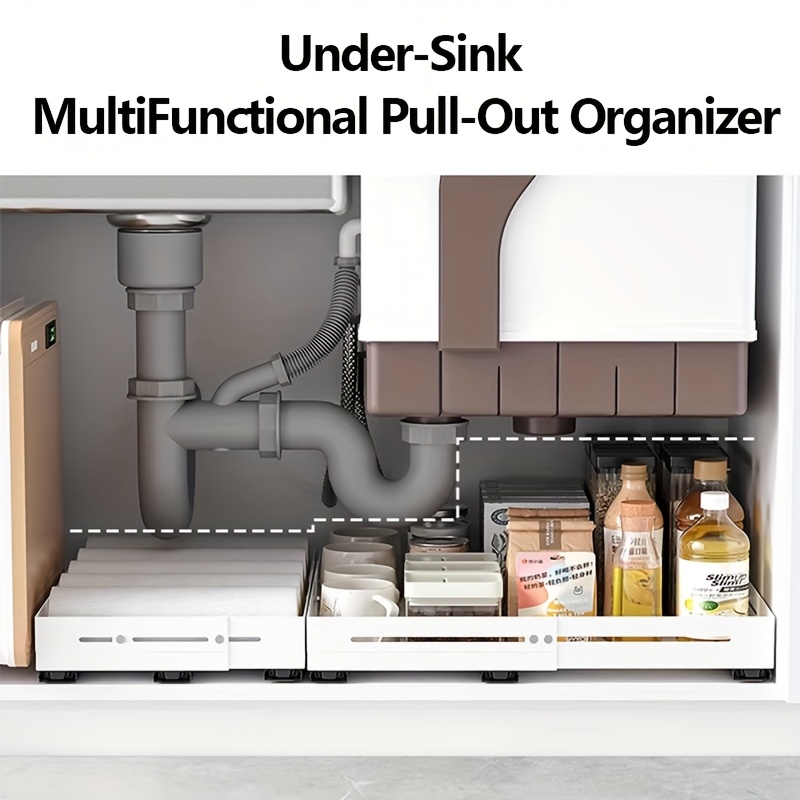 Pull Out Tray Organizer Kitche - đánh giá và giá Food Storage Drawers