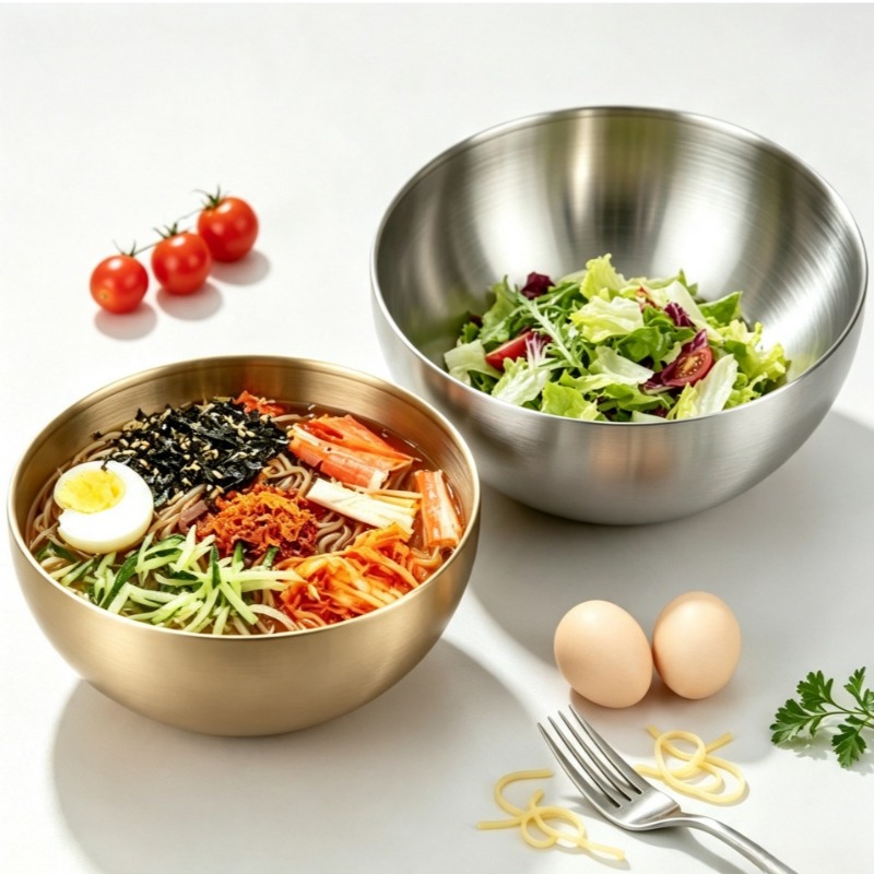 Stainless Steel Mixing Bowls M - đánh giá và giá Food Storage Stainless Steel